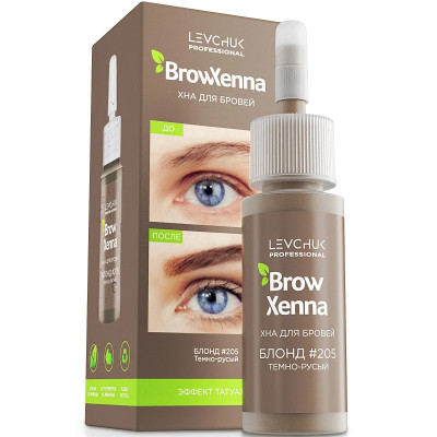 Хна Brow Henna, Блонд Темно-русый 205 Хна Brow Henna, Блонд Темно-русый 205