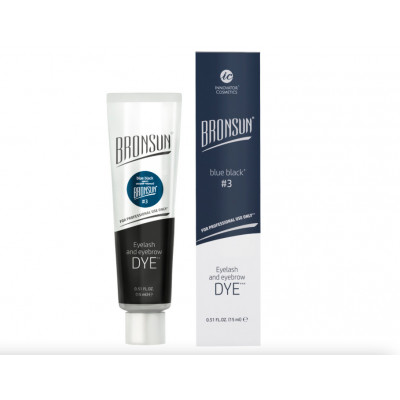 Bronsun краска 15мл., Иссиня-чернаая 3 Bronsun краска 15мл., Иссиня-чернаая 3