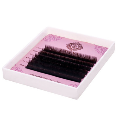Ресницы Enigma Мокка отдельные длины, C 0,07 6mm Ресницы Enigma Мокка отдельные длины, C 0,07 6mm