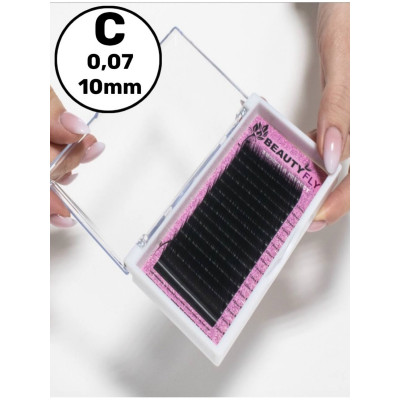 Ресницы Beautyfly (отдельные длины), C 0,07 10mm Ресницы Beautyfly (отдельные длины), C 0,07 10mm