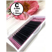 Ресницы Beautyfly (отдельные длины), CC 0,85 7mm