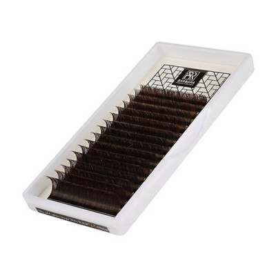 Ресницы Barbara Колорированные Коричневый микс, D 0,07 7-12mm Ресницы Barbara Колорированные Коричневый микс, D 0,07 7-12mm