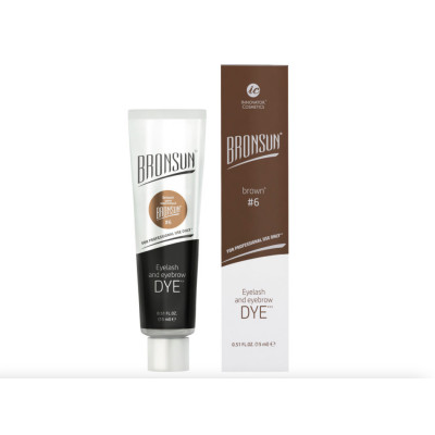 Bronsun краска 15мл., Коричневая 6 Bronsun краска 15мл., Коричневая 6