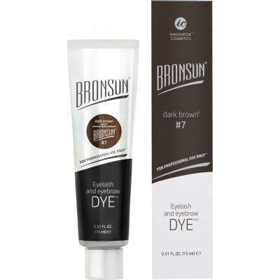 Bronsun краска 15мл., Темно-коричневая 7 Bronsun краска 15мл., Темно-коричневая 7