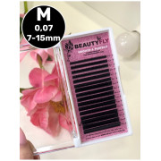 Ресницы Beautyfly (отдельные длины), M 0,07 14mm