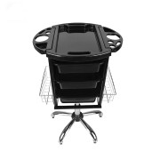 Парикмахерская тележка С6 с боковыми корзинами