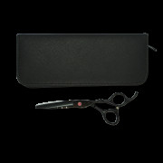 Ножницы парикмахерские черные прямые 6 дюймов AQW2-60