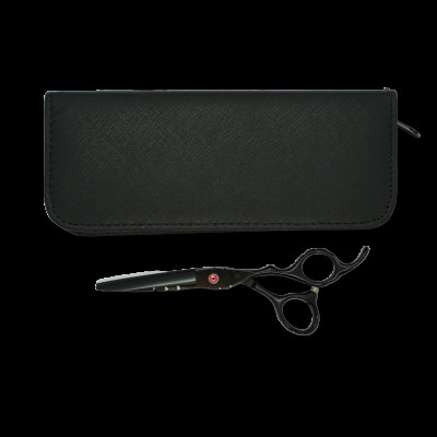 Ножницы парикмахерские черные прямые 6 дюймов AQW2-60 Ножницы парикмахерские черные прямые 6 дюймов AQW2-60