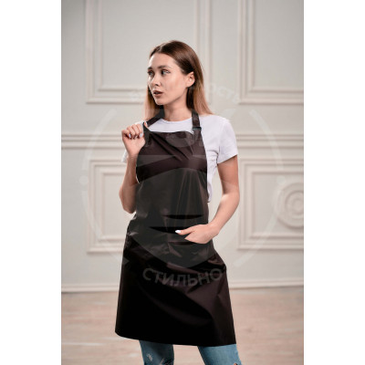 Фартук плащевка черный Фартук плащевка черный
