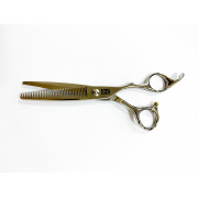 Филировочные ножницы для стрижки SHENMEI 15см(6") лезвие 75 мм, 57-59 HRC