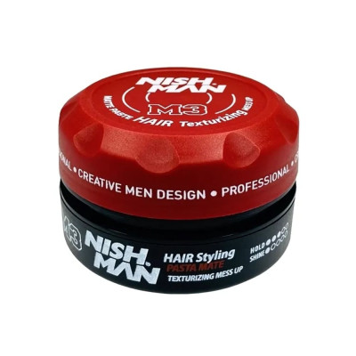 Паста для укладки волос NISHMAN M3 TEXTURIZING MESS UP 100 мл Паста для укладки волос NISHMAN M3 TEXTURIZING MESS UP 100 мл