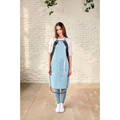 Фартук ТиСи с защитной накидкой голубой Фартук ТиСи с защитной накидкой голубой