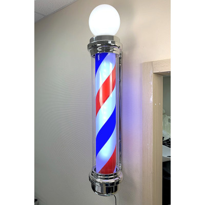 Барбер пол фонарь для барбершопа Barber pole 120 см LP1202 Барбер пол фонарь для барбершопа Barber pole 120 см LP1202