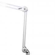 Лампа с увеличительным стеклом светодиодная на штативе напольная на колесиках