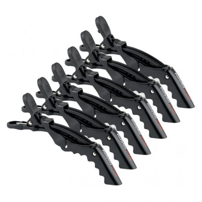 Зажимы для волос BaByliss Pro M2941E Croco Clip, 6 шт. Зажимы для волос BaByliss Pro M2941E Croco Clip, 6 шт.