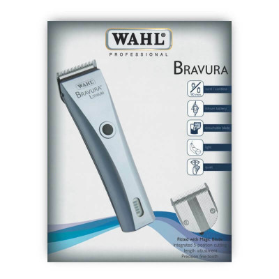 Машинка для стрижки животных WAHL Bravura Lithium 1870-0473 Машинка для стрижки животных WAHL Bravura Lithium 1870-0473