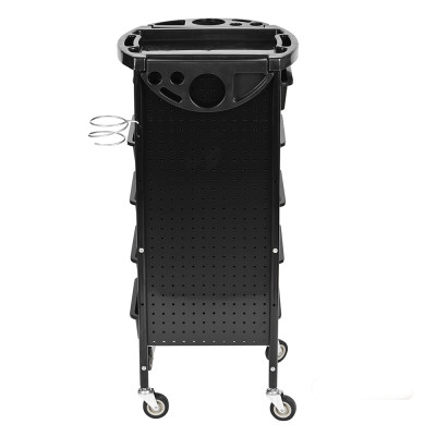 Парикмахерская тележка с двумя боковыми корзинами B6 Парикмахерская тележка с двумя боковыми корзинами B6