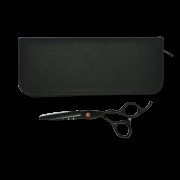 Ножницы парикмахерские черные прямые 6 дюймов AQW2-60