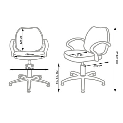 Кресло парикмахерское СОЛО Модерн Кресло парикмахерское СОЛО Модерн