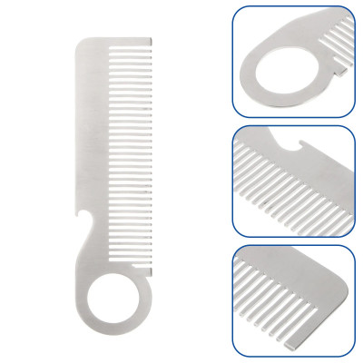 Расческа для бороды DiBiDi металлическая (4866) Расческа для бороды DiBiDi металлическая (4866)