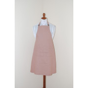 Фартук мастера и парикмахера джинса пудровый