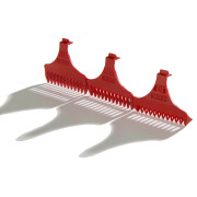 Набор насадок Wahl 3072-016 для триммера Detailer Wide, Cordless Detailer Li, 1,5, 3, 4,5 мм, красный