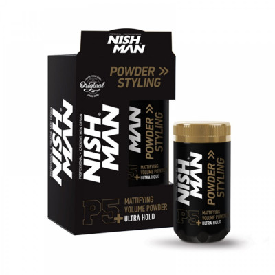 Пудра для укладки волос NISHMAN P5+ 20 гр Пудра для укладки волос NISHMAN P5+ 20 гр