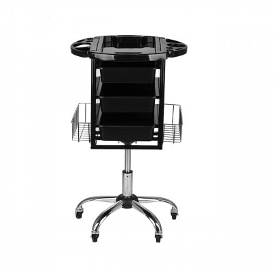 Парикмахерская тележка С6 с боковыми корзинами Парикмахерская тележка С6 с боковыми корзинами