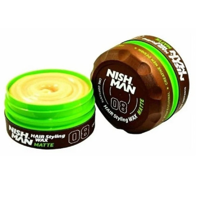 Воск для укладки волос NISHMAN 08 Matte Looking 30 мл Воск для укладки волос NISHMAN 08 Matte Looking 30 мл
