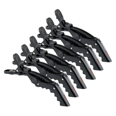 Зажимы для волос BaByliss Pro M2941E Croco Clip, 6 шт. Зажимы для волос BaByliss Pro M2941E Croco Clip, 6 шт.