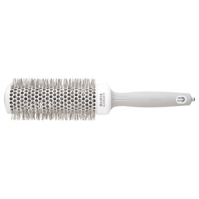 Термобрашинг для укладки волос Olivia Garden EXPERT BLOWOUT SPEED XL Wavy Bristles White&Grey Термобрашинг для укладки волос Olivia Garden EXPERT BLOWOUT SPEED XL Wavy Bristles White&Grey