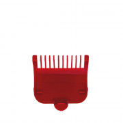 Насадка пластиковая DiBiDi 3мм для машинок Wahl и BaByliss Pro (красная)