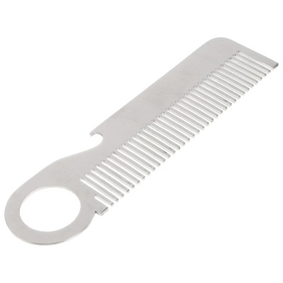 Расческа для бороды DiBiDi металлическая (4866) Расческа для бороды DiBiDi металлическая (4866)