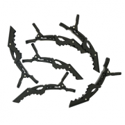 Зажимы для волос DiBiDi на пружине 10 шт (4854)