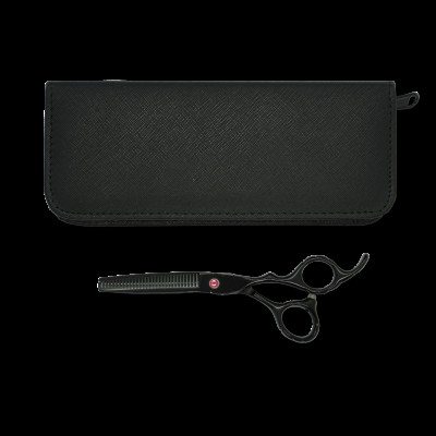 Ножницы парикмахерские черные филировочные 6 дюймов AQW2-630 Ножницы парикмахерские черные филировочные 6 дюймов AQW2-630