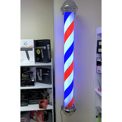 Барбер пол фонарь для барбершопа Barber pole 155 см LP150 Барбер пол фонарь для барбершопа Barber pole 155 см LP150
