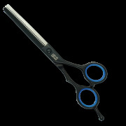 Ножницы филировочные парикмахерские черные 6 дюймов AQK6-635B