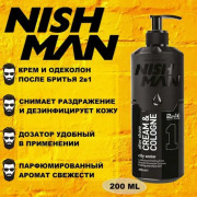 Крем-одеколон после бритья NISHMAN 1 CITY SENIOR 200 мл