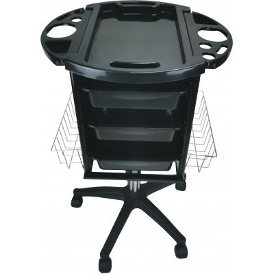 Парикмахерская тележка C6, с боковыми корзинами Парикмахерская тележка C6, с боковыми корзинами