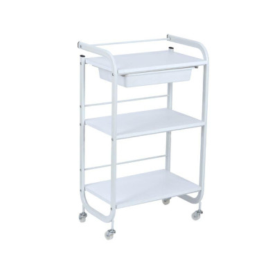 Тележка-столик косметолога 928-A с выдвижным ящиком Тележка-столик косметолога 928-A с выдвижным ящиком