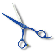 Ножницы парикмахерские разноцветные 6 дюймов асимметричные YF3-55