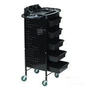 Парикмахерская тележка (две боковые корзины) B8