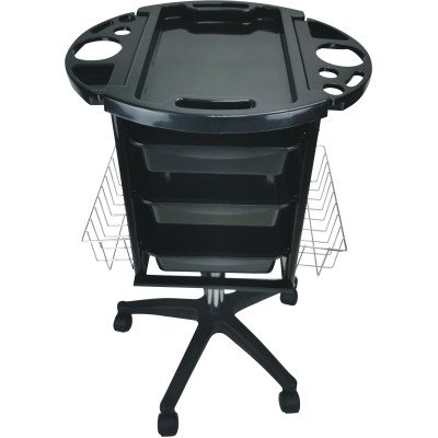 Парикмахерская тележка C6, с боковыми корзинами Парикмахерская тележка C6, с боковыми корзинами