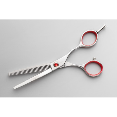 Ножницы филировочные профессиональные PROFYLAB (Profy-L) 5.5" "Red Stone" Ножницы филировочные профессиональные PROFYLAB (Profy-L) 5.5" "Red Stone"