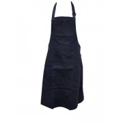 Фартук мастера и парикмахера джинса черный
