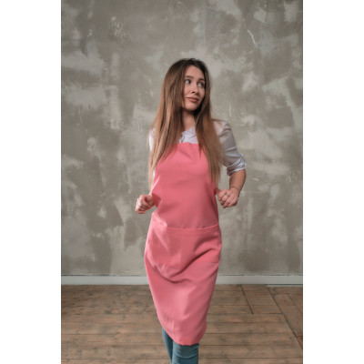 Фартук габардин розовый Фартук габардин розовый
