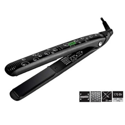 Щипцы-выпрямители Hairway Nano Silver Tourmaline Long Plate 120 мм 170W B030 04102 Щипцы-выпрямители Hairway Nano Silver Tourmaline Long Plate 120 мм 170W B030 04102