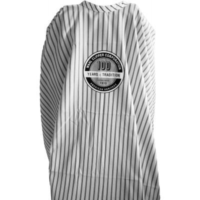 Пеньюар барберский Wahl Barber Cape Pinstripes 100 Years Logo 0093‑6055 в полоску Пеньюар барберский Wahl Barber Cape Pinstripes 100 Years Logo 0093‑6055 в полоску