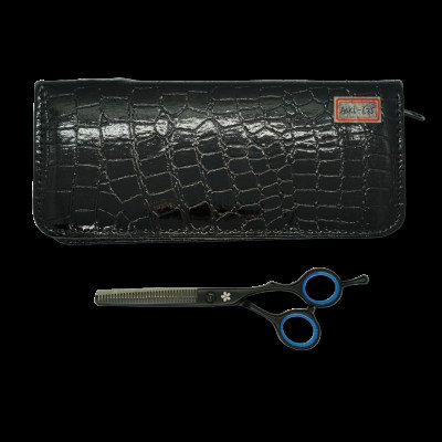 Ножницы филировочные парикмахерские черные 6 дюймов AQK6-635B Ножницы филировочные парикмахерские черные 6 дюймов AQK6-635B