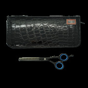 Ножницы филировочные парикмахерские черные 6 дюймов AQK6-635B